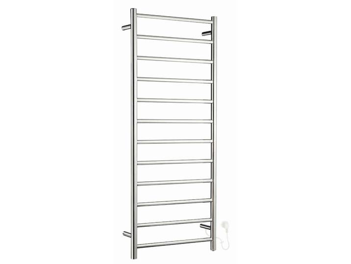 Handtuchtrockner, Edelstahlfarben, Metall, 120 W, 50x121.2x11.2 cm, Badezimmer, Badezimmerausstattung, Handtuchtrockner