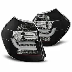 LED-Rückleuchten passend für BMW E87/E81 09/2007–2011 LCI | Schwarz | für Serien-LED