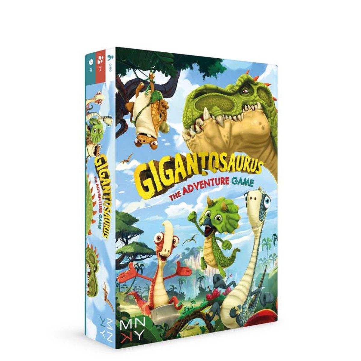 Mnky Entertainment Gigantosaurus - Bordspel - Avontuur in Cretacia
