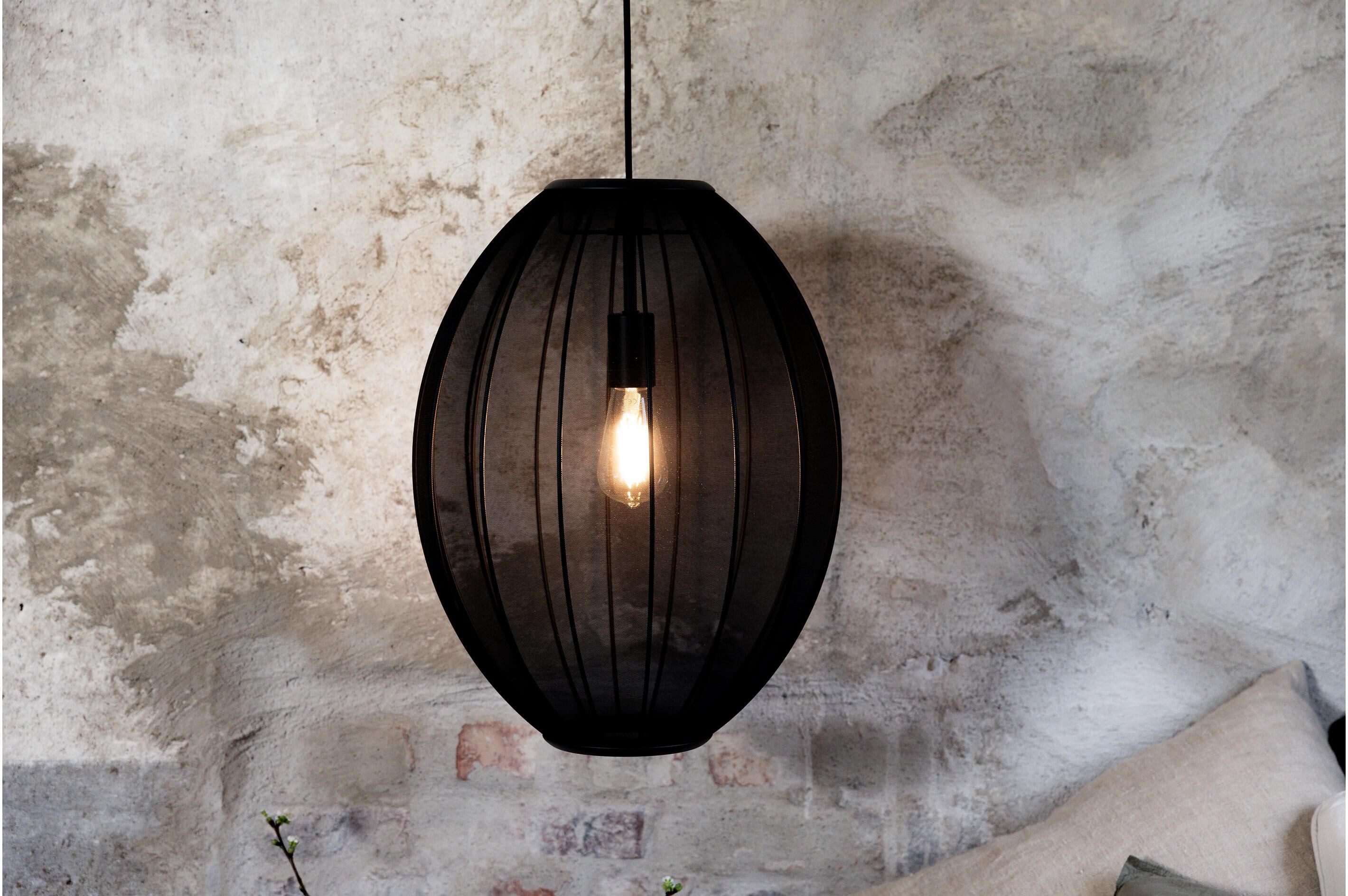 MARKSLÖJD Pendelleuchte "Florence 40", schwarz, H: 50cm, Leuchten, Pendelleuchte schwarz H: 50cm