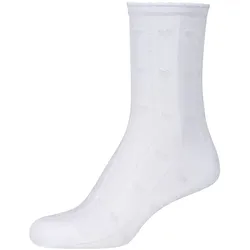 camano Ajour Silky Trachten Socken Damen 1000 - white 35-38
