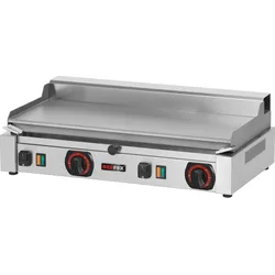 A&S polarny Elektro Griddleplatte Tischgerät Grillplatte Bratplatte 592x322x182mm 2 Zonen