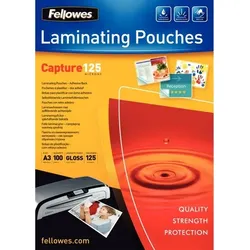 Fellowes Laminierfolie A3 selbstklebend 125mic