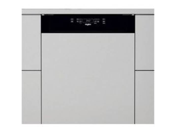 Lave-vaisselle - WHIRLPOOL - W3PFD636B - Intégrable 60 cm - 14 couverts - Bandeau noir