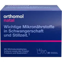 orthomol natal 30er Granulat/Kapseln - Mikronährstoffe