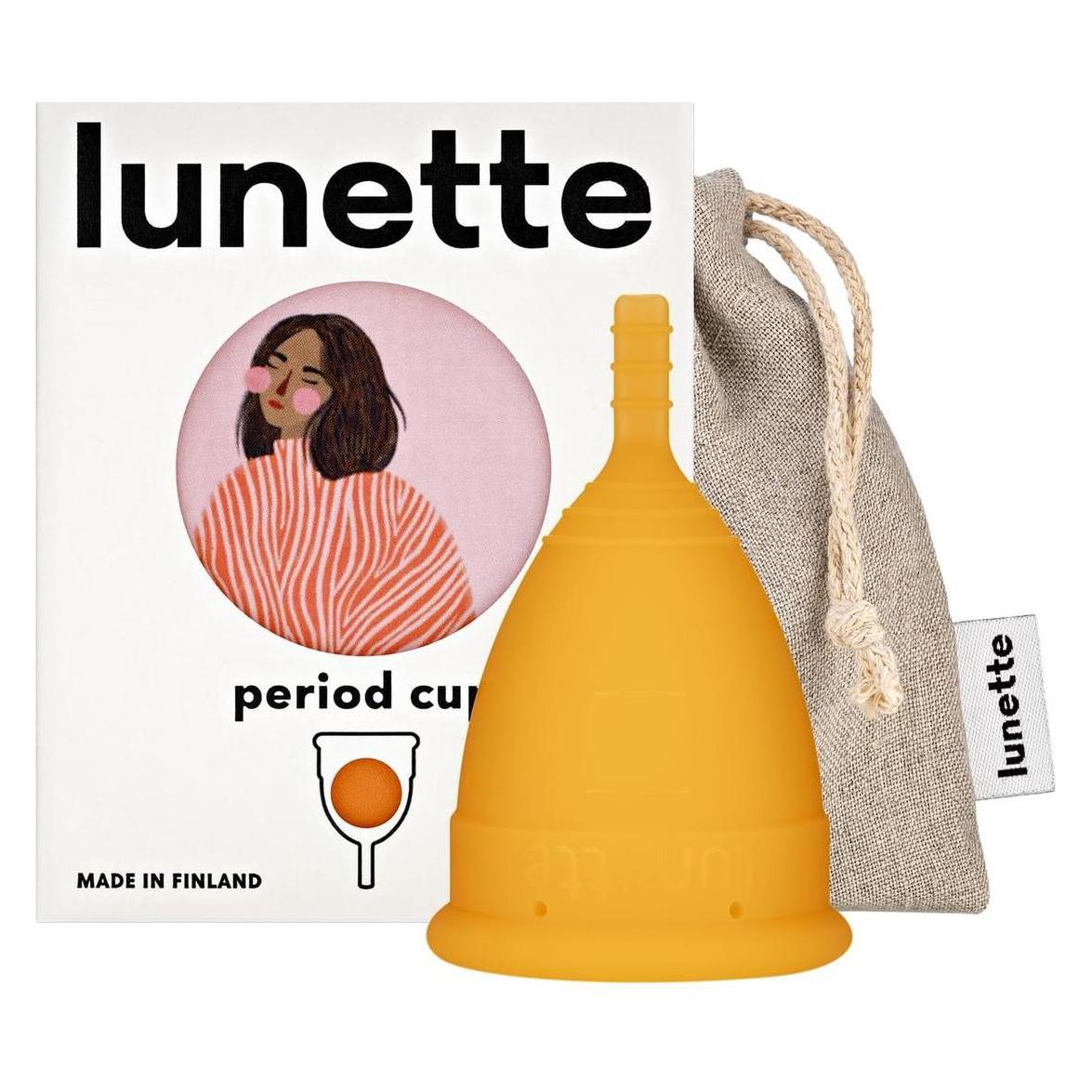 Lunette Menstruationstasse (2) (Lunette_orange_2)
