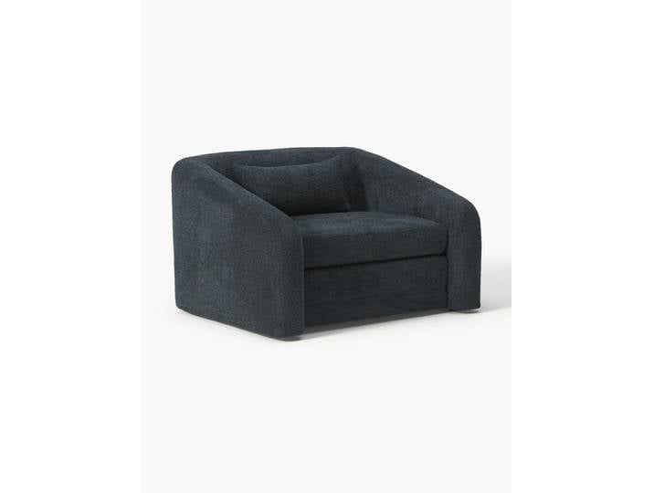 Fauteuil convertible en peluche-bouclette Eliot