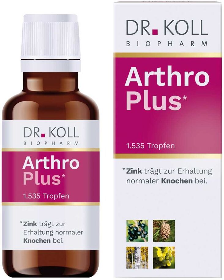 Arthro Plus Doktor koll Gemmo Komplex Weinrebe Zink 50ml
