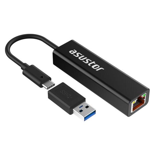 Asustor AS-U2.5G2 - Netzwerkadapter - USB-C 3.2 Gen 1 (USB-C) (92G01-N02U0002)