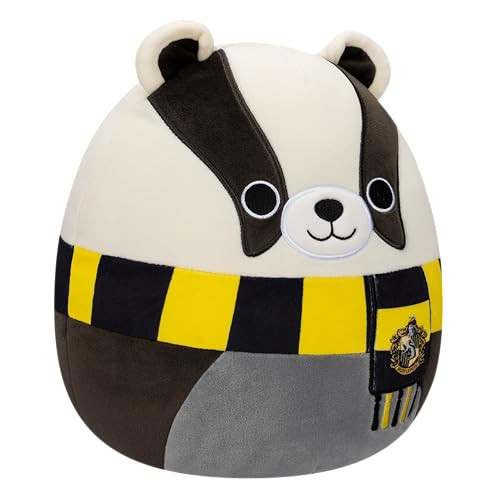 Squishmallows Harry Potter Hufflepuff Jezevec Jumbo knuffel 40 cm