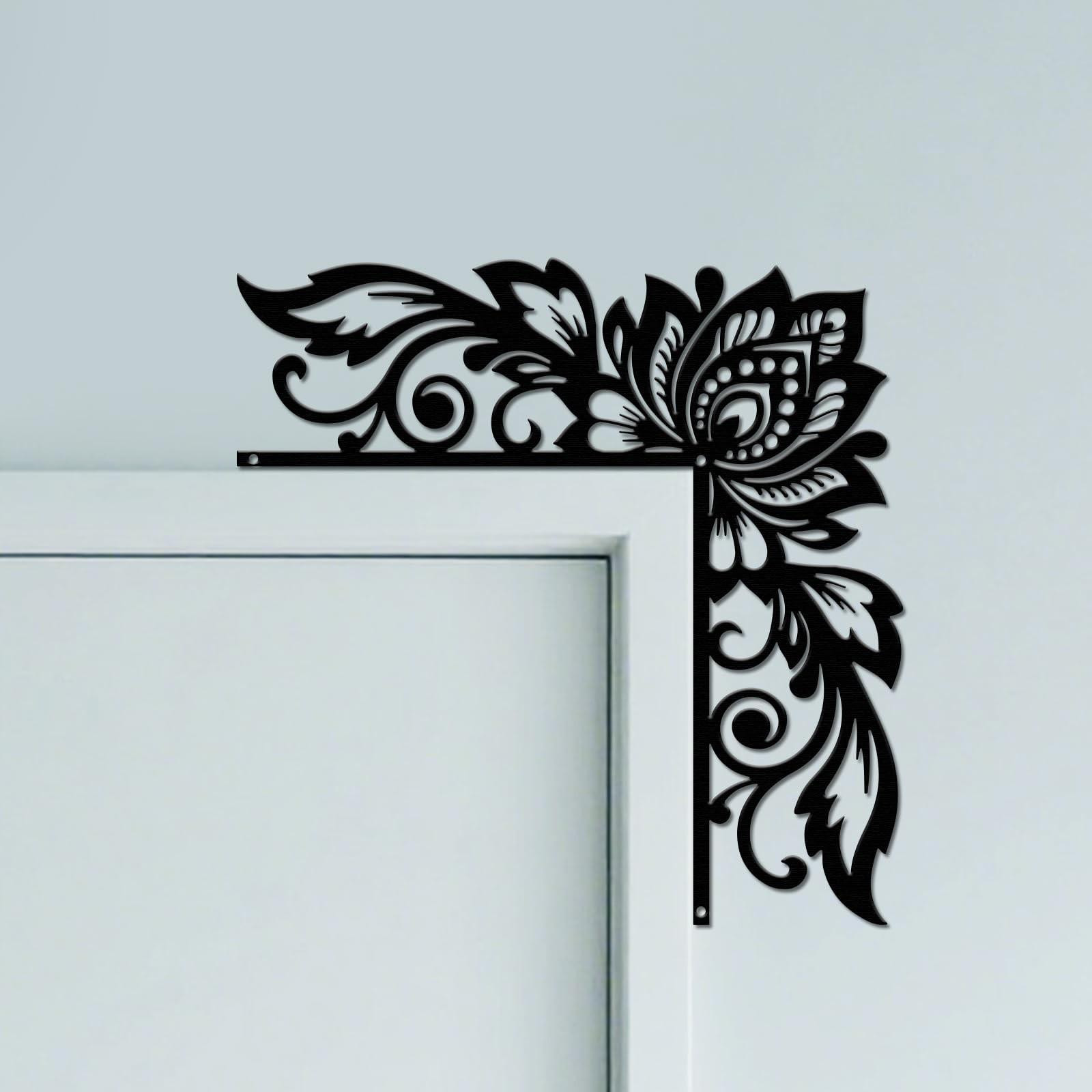 Metalen Wanddecoratie Mandala Bloem
