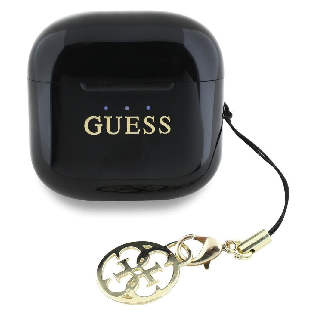 Guess Glossy Effect Printed Classic Logo & Charm (4 h, Kabellos) (GUE004375-0)