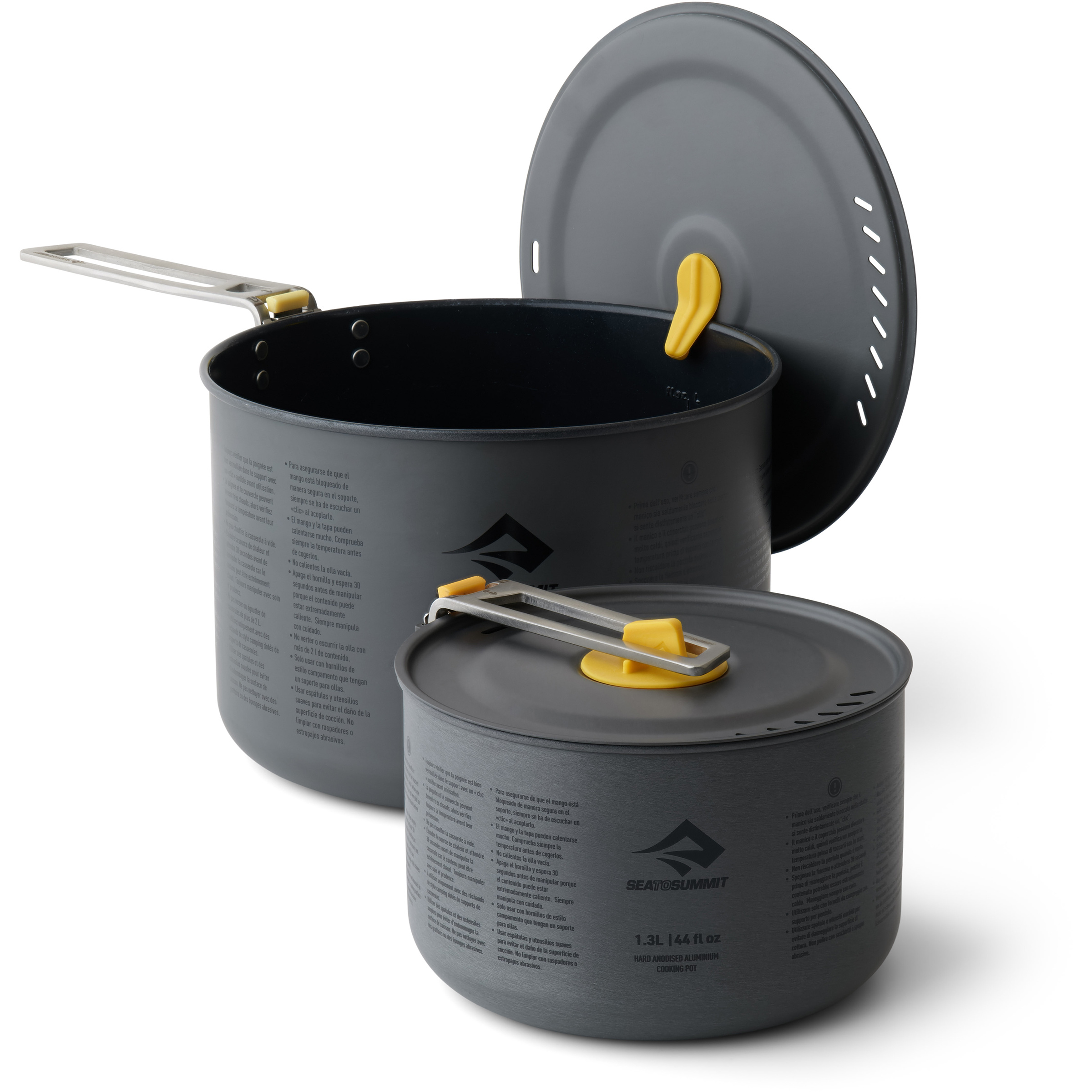 Sea to Summit Frontier Ul Two Topf Koch Set Camping Kochgeschirr mehrfarbig Camping