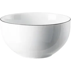 Thomas Cucina-Basic - Colori Black - Schüssel 13 cm, Schüssel + Schale, Schwarz, Mehrfarbig, Weiss