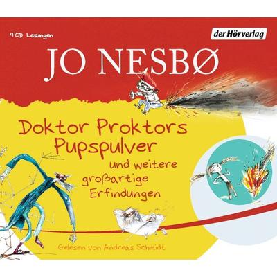 Doktor Proktors Pupspulver und weitere großartige Erfindungen - Jo Nesbo, CD, 9783844509878