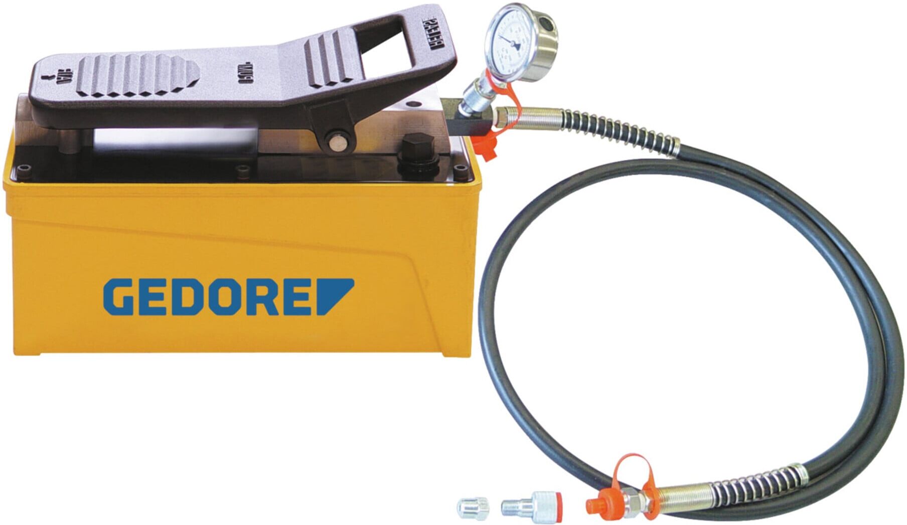 Gedore Hydr. Pumpe luftbetrieben mit Manometer (2478730)