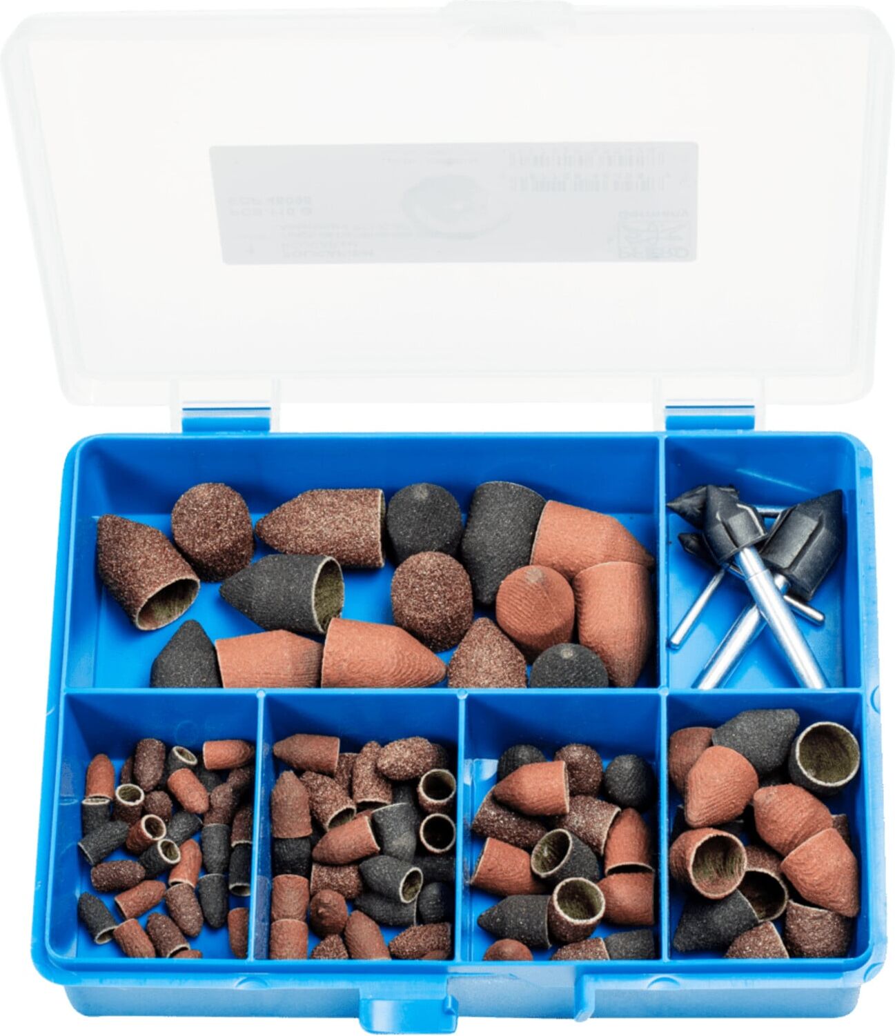PFERD TOOLS POLICAP Set PCS110 Walzenkegelform Korund für universelle Anwendung (49601107)