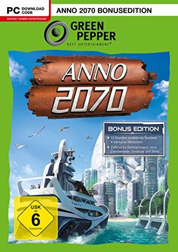 Software Pyramide - Anno 2070 Bonusedition - Green Pepper - [PC] - Preis vom 10.10.2026 11:48:34 h
