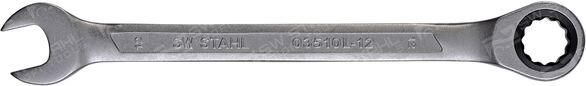 Swstahl Ratschen-Ringgabelschlüssel 03510l12