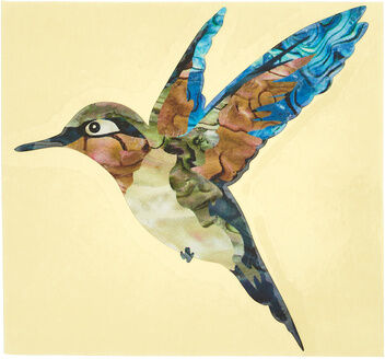 Jockomo Hummingbird Inlay Sticker