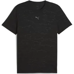 Puma, Herren, Sportshirt, M Cloudspun Emboss Tee (XL), Schwarz