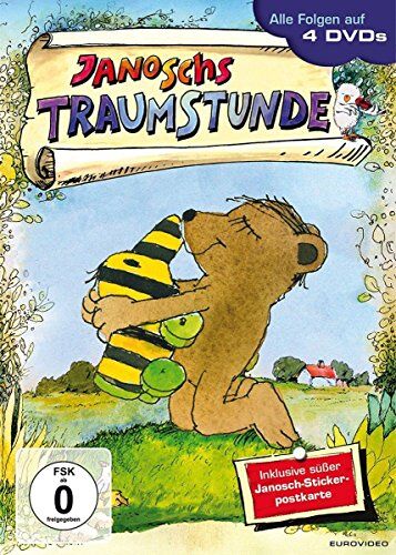 Jürgen Egenolf - Janoschs Traumstunde - 4 DVDs im Schuber inkl. Janosch-Stickerpostkarte - Preis vom 11.10.2026 23:13:37 h