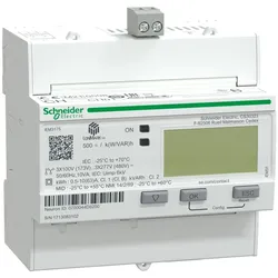 Schneider Electric A9MEM3175 Energiezähler iEM3175, 3-phasig, 63A, erweiterte Messfunktion, LON, 1E, MID konform, Genauigkeitsklasse 1