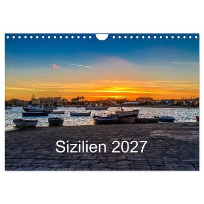 Sizilien 2027 (Wandkalender 2027 DIN A4 quer), CALVENDO Monatskalender