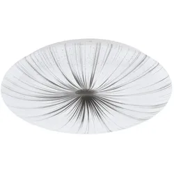 EGLO LED-Deckenleuchte Nieves Kunststoff Weiß 41 cm