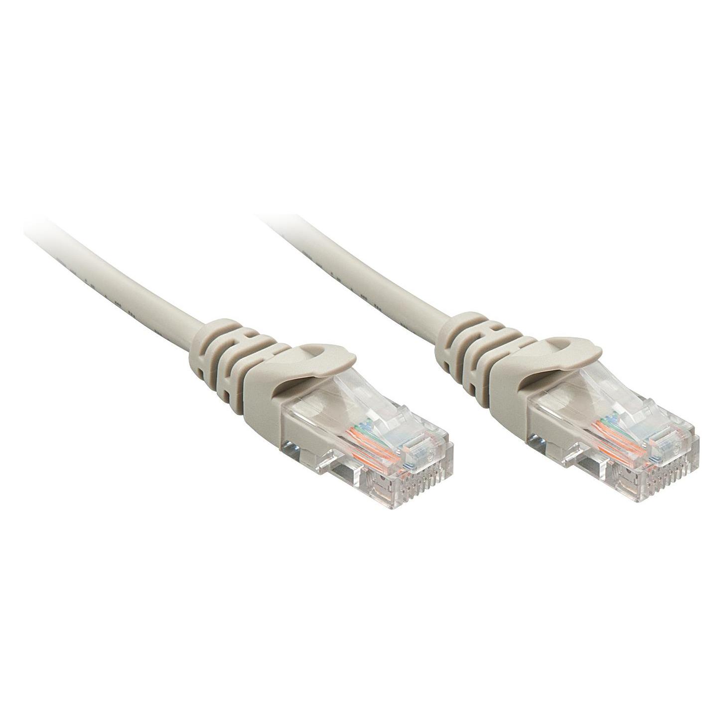 Lindy 3m Cat.5e U/UTP Patchkabel grau Farbcode EIA/TIA 568B (U/UTP, CAT5e, 3 m) (48364)