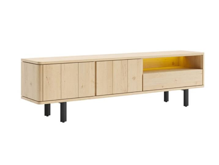 Henders & Hazel Homestead Lowboard mit LED Eiche