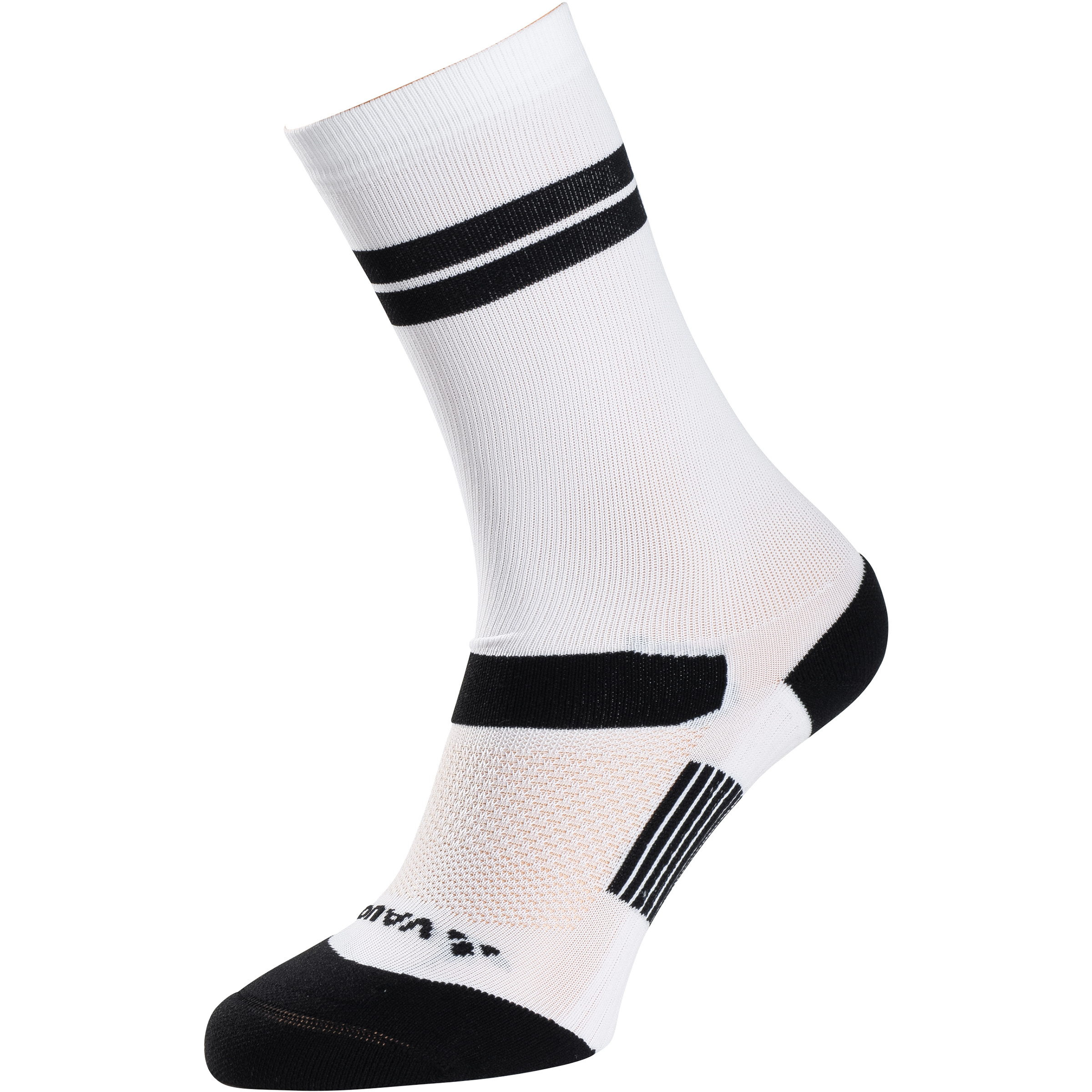 Vaude Bike Mid II Fahrradsocken weiss Größe 36 Mountainbike | Gravel Elastisch
