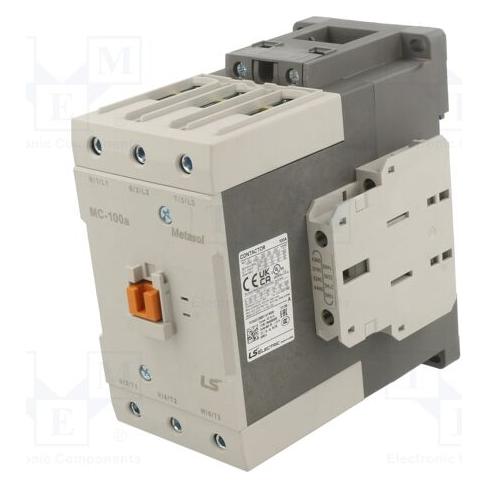 LS Schütz 100A 3P 55kW 24V AC 1NO1R (MC-100a 24VAC 1a1b) (MC-100a 24VAC 1a1b)