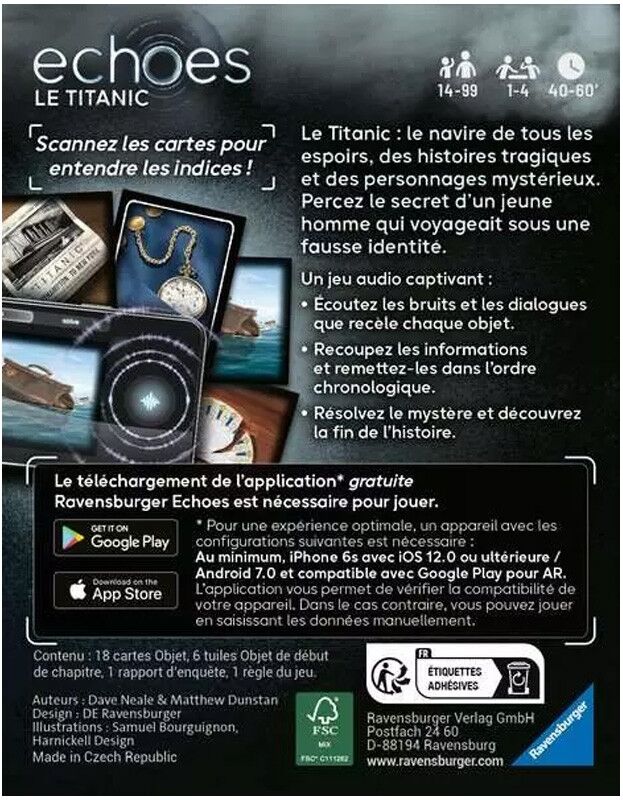 Ravensburger Echoes - Le Titanic