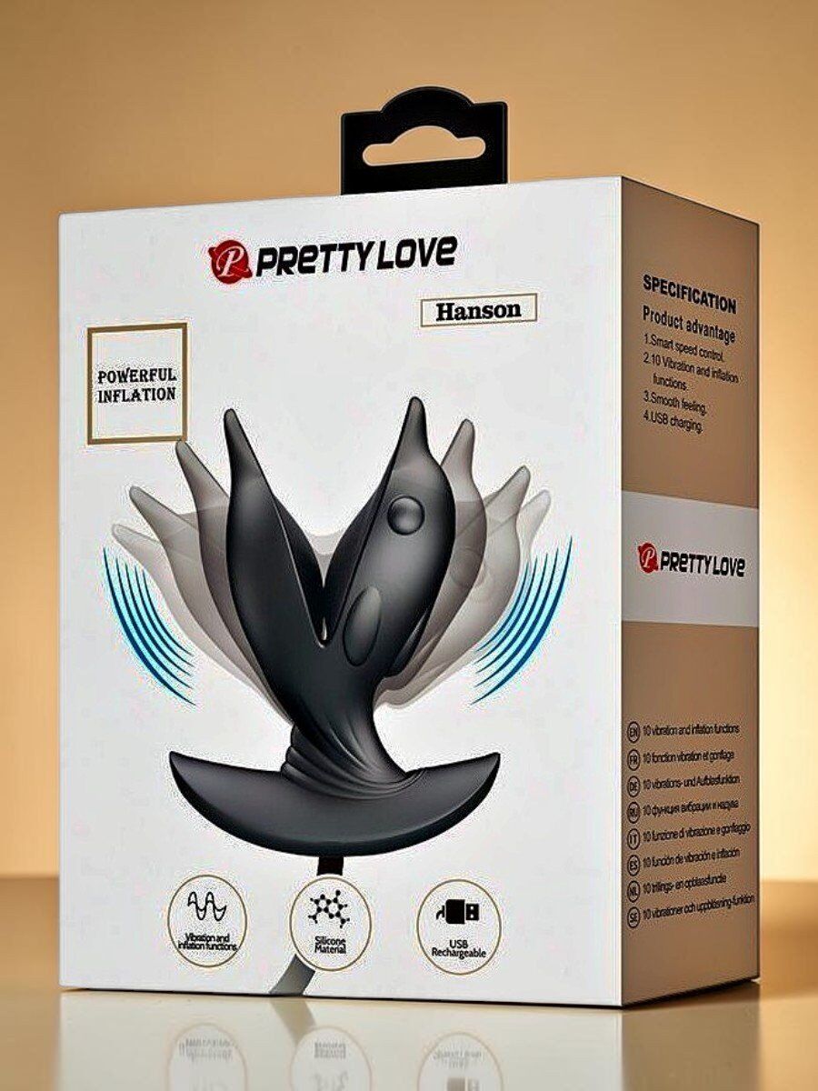 Pretty Love Plug anal gonflable Hanson