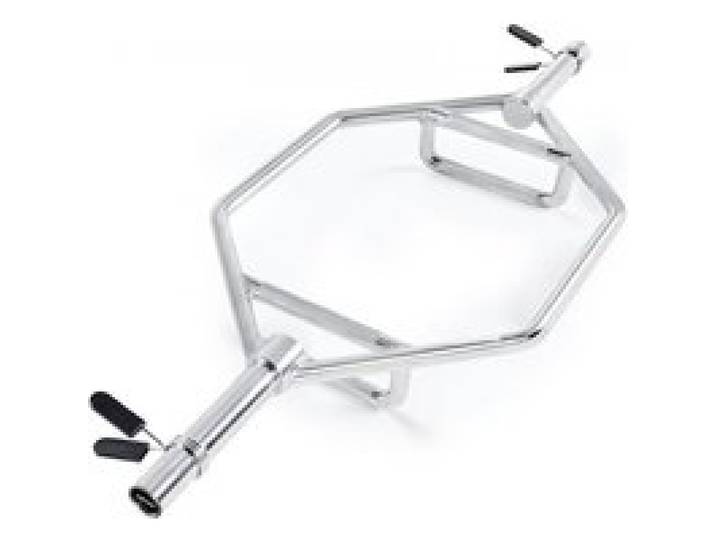 VEVOR Trap Bar Hexagon Hantelstange Langhantel 50 mm 360 kg Tragkraft, Gewichtheben und Krafttrainingsgerät, Heimfitnessstudio für Kniebeugen Kreuzheben Schulterdrücken, Silber