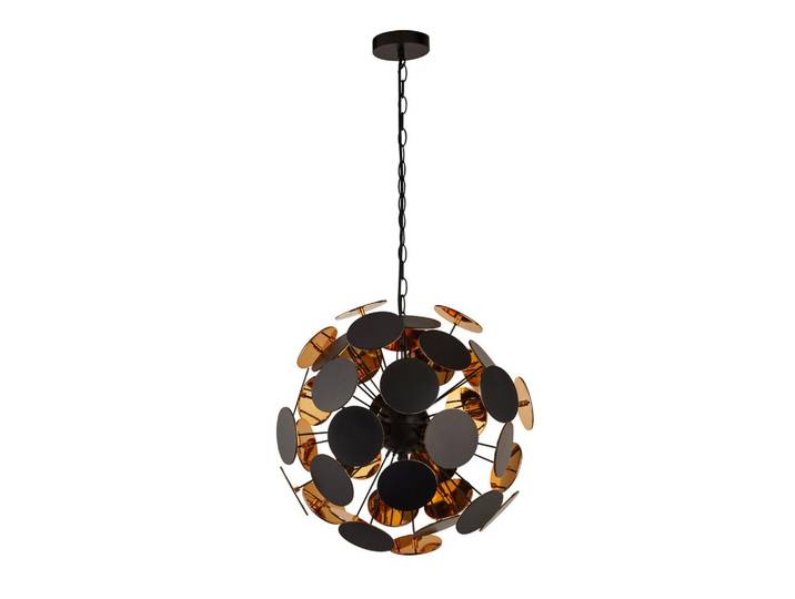 Hängeleuchte Discus H: 135 cm, 4-Flammig, höhenverstellbar