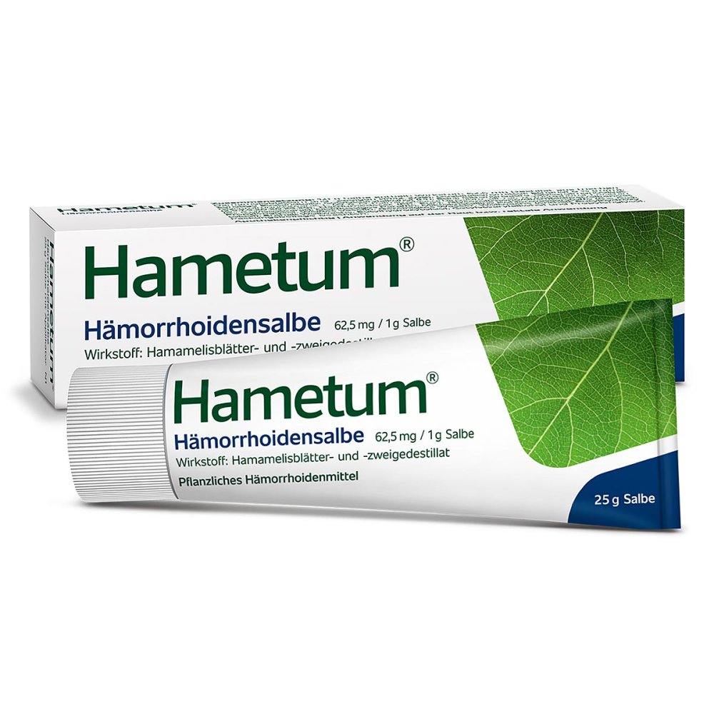 Dr.Willmar Schwabe GmbH & Co.KG Hametum Hämorrhoidensalbe 07579842