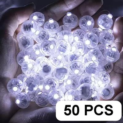 Uplift Treasures Mini LED Balloon Lights Party Decor white 50