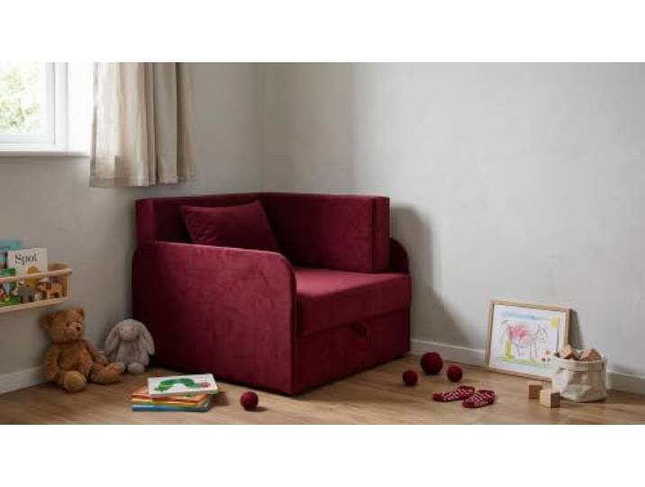 Family Meble Kinder-Schlafsofa Denis Design mit Bettkasten, ausziehbar – Variante Royal 16