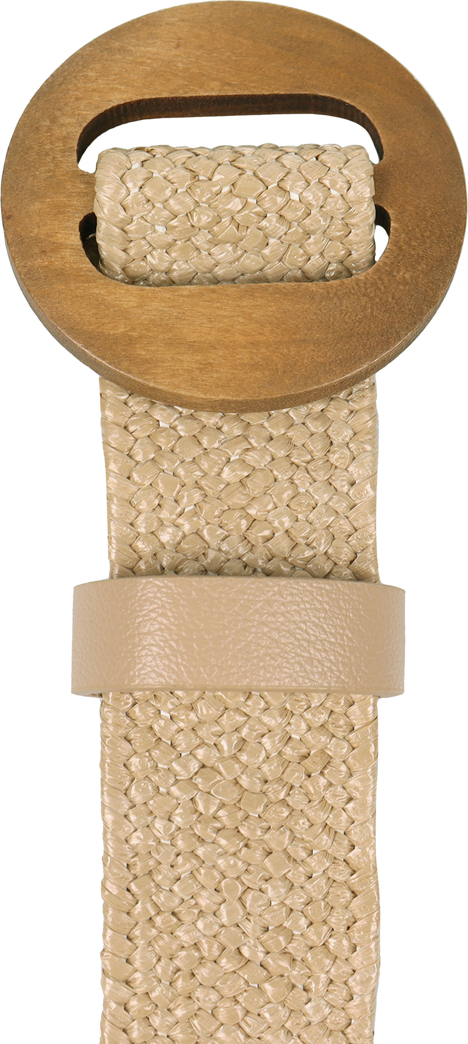 Stretchgürtel CAPELLI NEW YORK, Damen, beige (natural), Papier, Gürtel Stretchgürtel, elastisch, flexible Grösseneinstellung natural Einheitsgröße