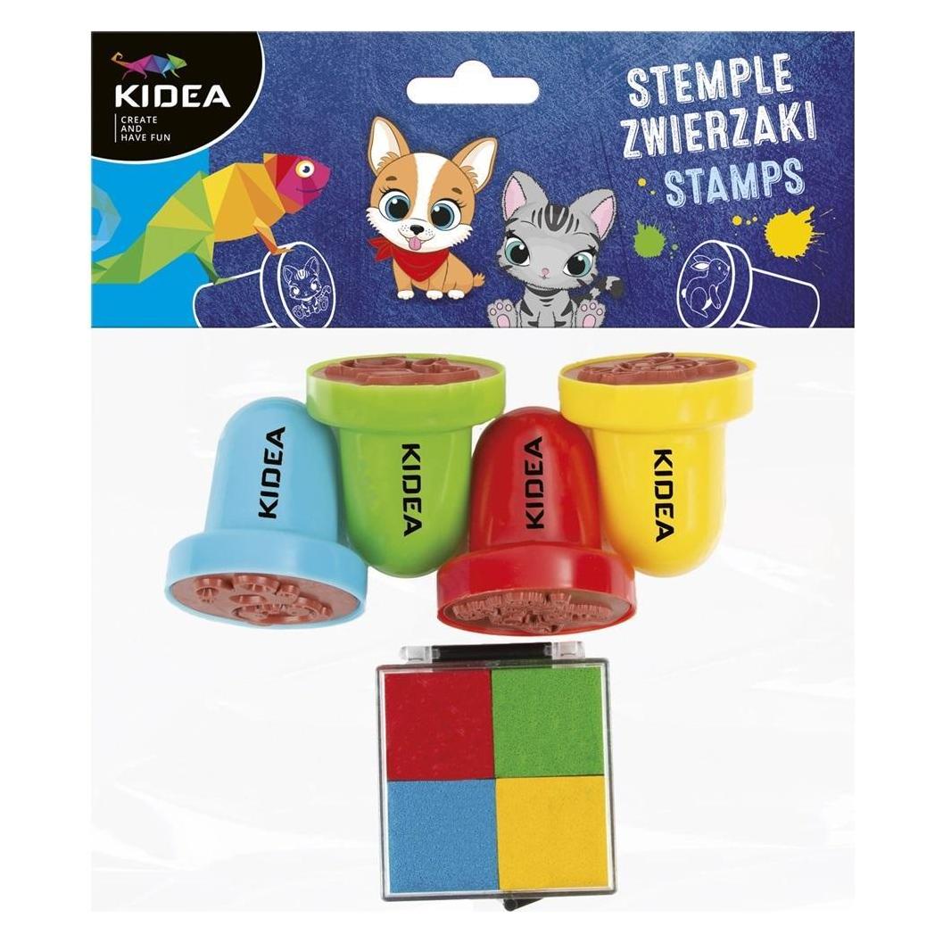Derform Grosse Stempel + Tinte Tiere KIDEA (43095729)