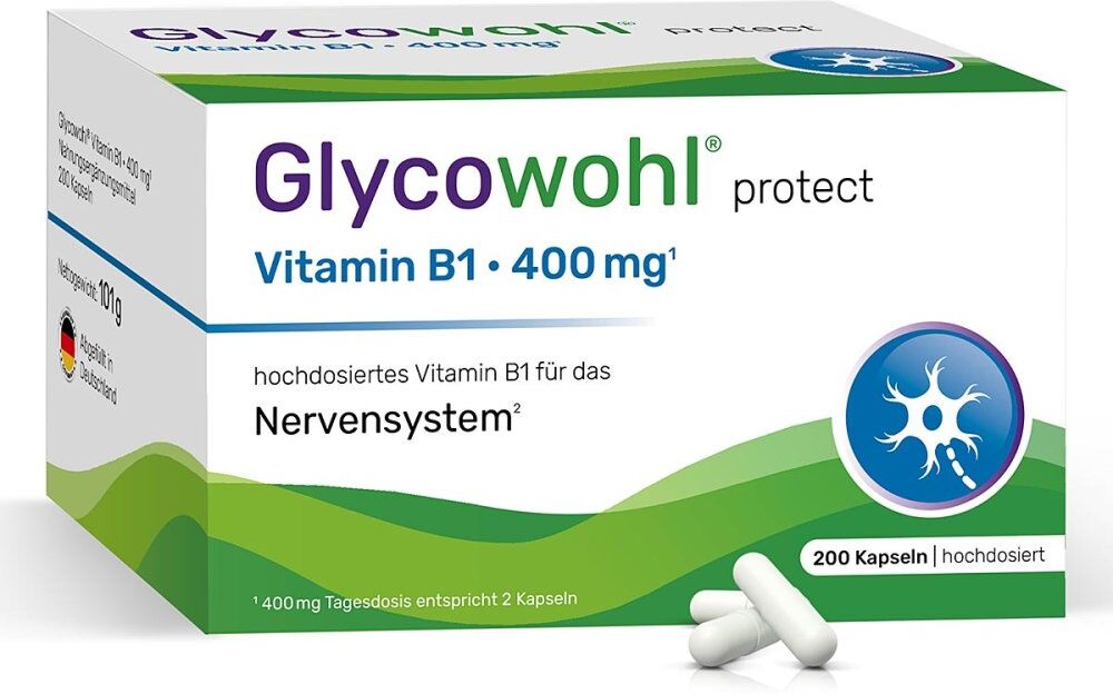 Glycowohl Vitamin B1 400 mg 200 stk