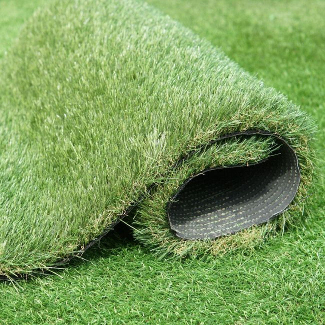 UK Furnishing UK Ltd Outdoor Artificial Grass Turf Rug / Roll 9cm H X 4cm W X 4cm D