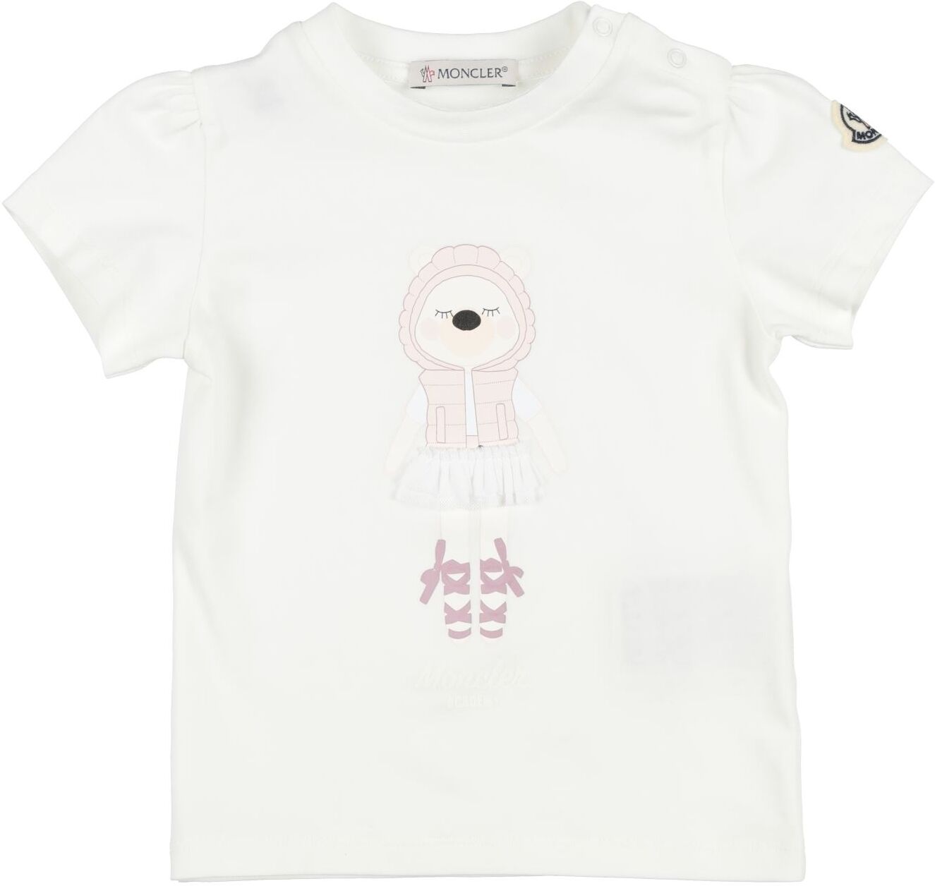 Moncler Camiseta Chica Blanco 18,24 Chica
