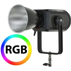 Falcon Eyes RGB LED Lampe Dimmbar S600CPro (Studioleuchte), Dauerlicht, Mehrfarbig