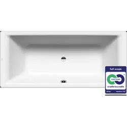 KALDEWEI Badewanne PURO Duo 663 170x75cm, 266300010001, Farbe: Weiß