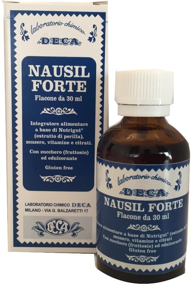DECA LABORATORIO CHIMICO Srl Deca - Nausil Forte Integratore Alimentare Flacone da 30ml