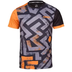 Gewo Shirt Louis grau/orange L - L