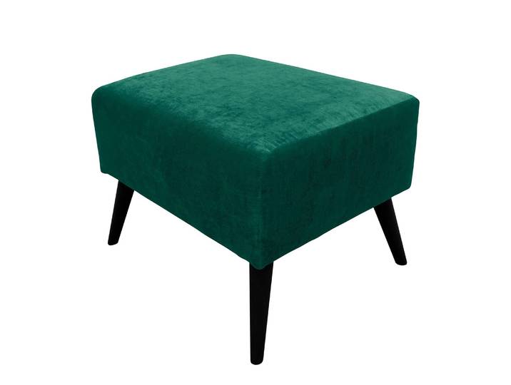 Polsterhocker Pillig 62 x 45 x 47cm Grün/Antikgrün